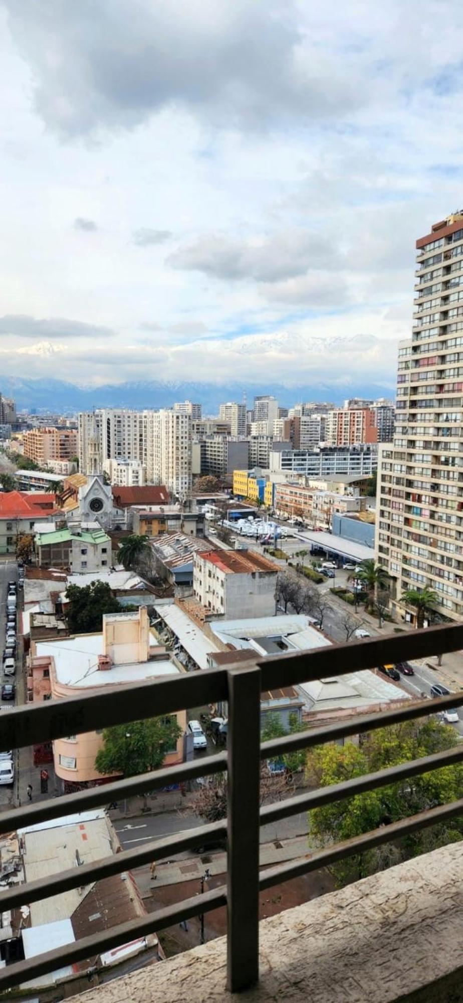 Apartamento Metro Santa Lucia, Santiago Centro Екстериор снимка